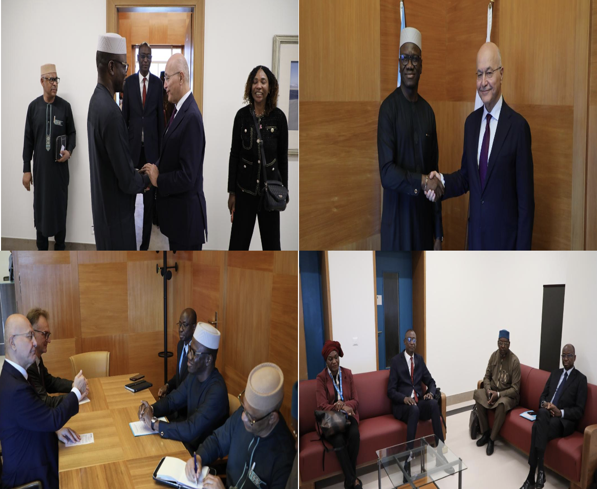 AUDIENCE ENTRE HAUT COMMISSAIRE POUR LES REFUGIES ET LE MINISTRE DE L’ADMINISTRATION TERRITORIALE ET DE LA DECENTRALISATION, PORTE-PAROLE GOUVERNEMENT